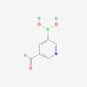 (5-Formylpyridin-3-yl)boronic acid
