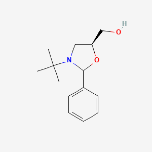 (5S)-3-(1,1-Dimethylethyl)-2-phenyl-5-oxazolidinemethanol