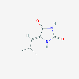 (5Z)-5-(2-Methylpropylidene)-2,4-imidazolidinedione