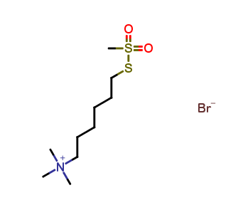 [6-(Trimethylammonium)hexyl] Methanethiosulfonate Bromide