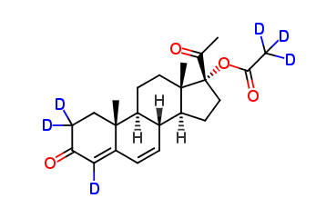 6,7-Dehydro-17α-acetoxy Progesterone D6