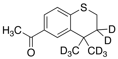 6-Acetyl-4,4-dimethylthiochroman-d8