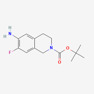 6-Amino-7-fluoro-3,4-dihydro-2(1H)-Isoquinolinecarboxylic Acid 1,1-Dimethylethyl Ester