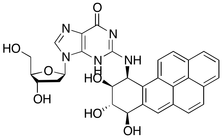 [7R-(7a,8ß,9a,10a)]-2’-deoxy-N-(7,8,9,10-tetrahydro-7,8,9-trihydroxybenzo[a]pyren-10-yl)guanosine
