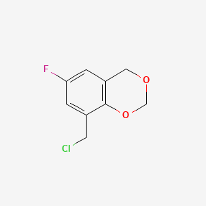8-(Chloromethyl)-6-fluorobenzo-1,3-dioxane