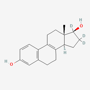 ∆8,9-Dehydro-17b-estradiol-16,16,17-d3 (major)