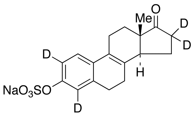 ∆8,9-Dehydro Estrone-d4 3-Sulfate Sodium Salt