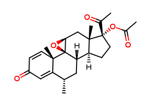 (9β,11β)-Epoxy Fluorometholone Acetate