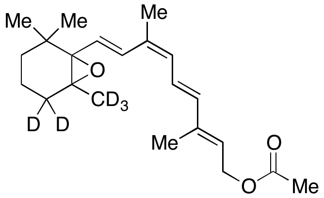 9-cis-5,6-Epoxy Retinol Acetate-D5