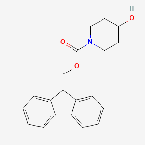 (9H-Fluoren-9-yl)methyl 4-hydroxypiperidine-1-carboxylate