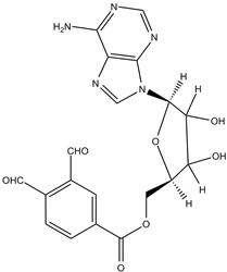 Adenosine 5'-(3,4-diformylbenzoate)