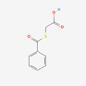 (Benzoylmercapto)acetic acid