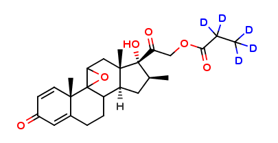 Betamethasone 9,11-Epoxide 21-Propionate-D5