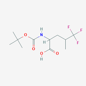 Boc-5,5,5-trifluoro-DL-leucine