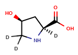 Cis-4-Hydroxy-L-proline-2,5,5 D3