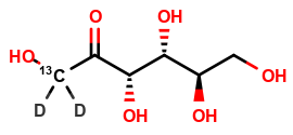 D-[1-13C;1,1'-D2]fructose