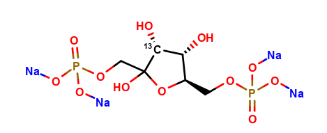 D-[3-13C]fructose 1,6-bisphosphate (sodium salt)