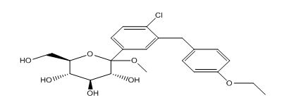 Rac-a-methoxy Dapagliflozin impurity