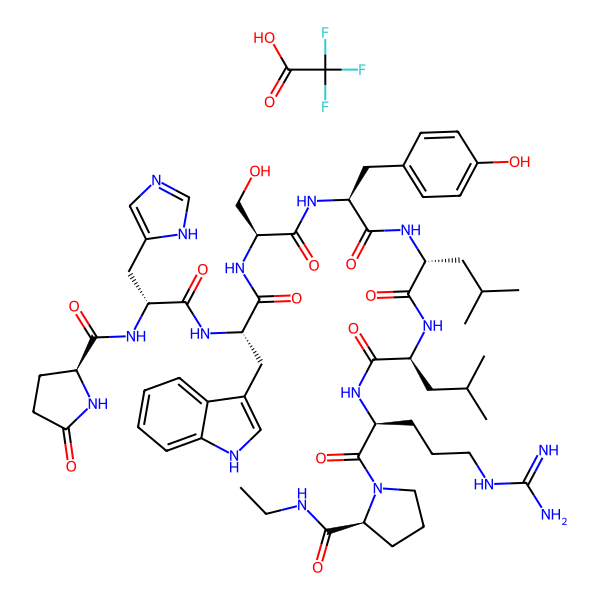 (D-His2)-Leuprolide trifluoroacetate salt