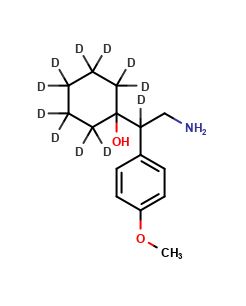 D,L-N,N-Didesmethyl Venlafaxine-d11	