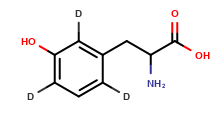 DL-3-Hydroxyphenyl-2,4,6-d3-alanine