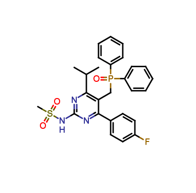 De((3,5-dihydroxyhept-6-enoic Acid)N-methyl) Diphenylphosphinyl Rosuvastatin