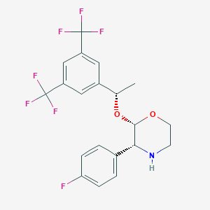 Des-1,2,4-triazol-3-one-5-methyl (2S,3R,1’S)-Aprepitant