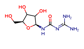 (Diaminomethylidene)-N'-[(2S,5S) -3,4-dihydroxy-5- (hydroxymethyl) oxolan-2-yl]urea