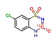 Diazoxide-15N,13C2