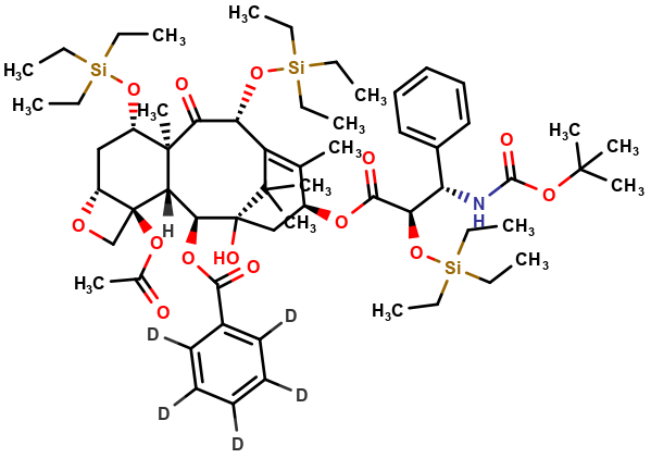 Docetaxel-d5 2',7,10-Tris(triethylsilyl) Ether
