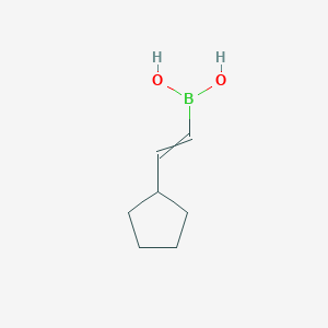 (E)-(2-Cyclopentylethenyl)boronic Acid