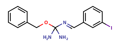 (E)-(benzyloxy)((3-iodobenzylidene)amino)methanediamine