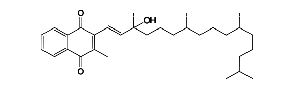 (E)-2-(3-hydroxy-3,7,11,15-tetramethylhexadec-1-en-1-yl)-3-methylnaphthalene-1,4-dione