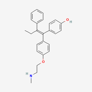 (E)-4-Hydroxy-N-desmethyl Tamoxifen