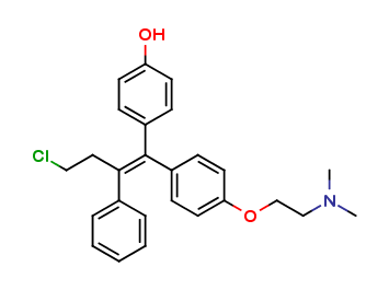 (E)-4-Hydroxy Toremifene (~5% Z-isomer)