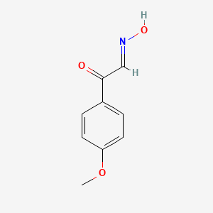 (E)-4-Methoxy-a-oxo-benzeneacetaldehyde aldoxime