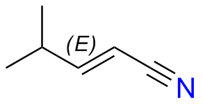 (E)-4-Methyl-2-pentenenitrile
