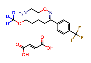 (E)-Fluvoxamine-d3 Maleate