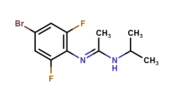 (E)-N-(4-Bromo-2,6-difluorophenyl)-N'-isopropylacetimidamide