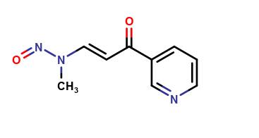 (E)-N-methyl-N-(3-oxo-3-(pyridin-3-yl)prop-1-en-1-yl)nitrous amide