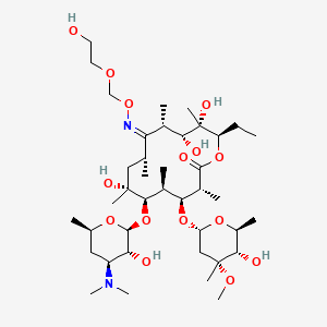 (E)-O-Demethylroxithromycin