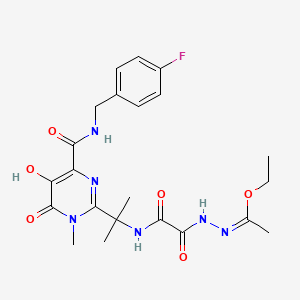 (E)-Raltegravir-1-ethoxyacethydrazone