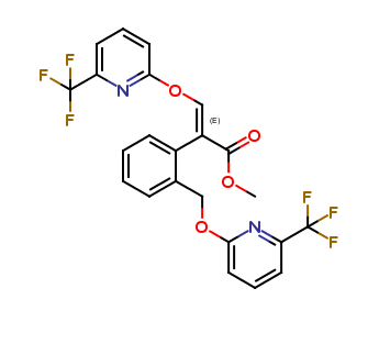 (E)-methyl 3-((6-(trifluoromethyl)pyridin-2-yl)oxy)-2-(2-(((6-(trifluoromethyl)pyridin-2-yl)oxy)meth