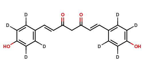 (E,E)-Bisdemethoxycurcumin-d8