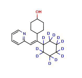 (E/Z)-2-[2-(Cyclohexyl-d11)-2-(4-hydroxycyclohexyl)]vinylpyridine