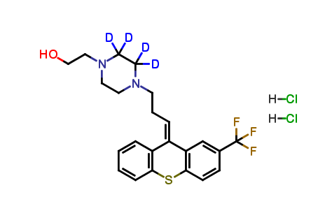 (E/Z)-Flupentixol-d4 Dihydrochloride