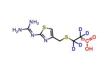 Famotidine-13C,d4 Acid Impurity