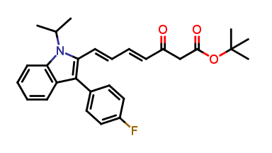 Fluvastatin 3-Oxo-4,6-diene O-tert-Butyl Ester