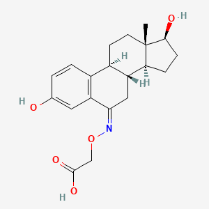 ^GEstradiol-6-one 6-(O-carboxymethyloxime)