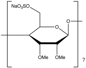 Heptakis(2,3-di-O-methyl-6-O-sulfo)-β-cyclodextrin Heptasodium Salt